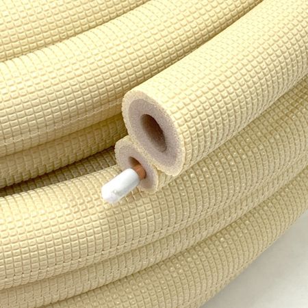  オーケー器材 オーケースカイ 空調部材 被覆冷媒配管 2分4分 ペアコイル K-HP24E9 2種×20m