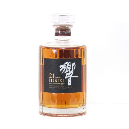 【北海道内限定発送】 SUNTORY サントリー 響 両面ブラックラベル 21年 700ml 43度 箱付 5本セット 未開栓