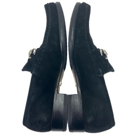  GUCCI グッチ スウェード ローファー 40¹/₂ 110 0009 ブラック
