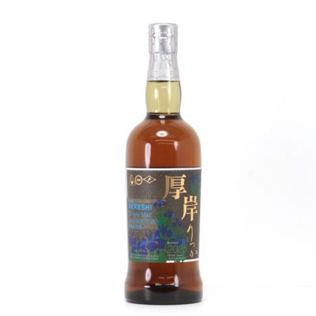【北海道内限定発送】 THE AKKESHI 厚岸 シングルモルトウイスキー 2025 立夏 りっか 700ml 55度 ギフトBOX付 未開栓