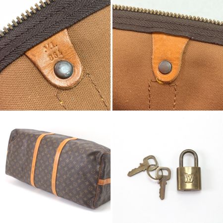  LOUIS VUITTON ルイヴィトン モノグラム キーポル・バンドリエール60 ボストンバッグ M41412