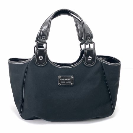  BURBERRY BLUE LABEL バーバリーブルーレーベル ハンドバッグ ブラック