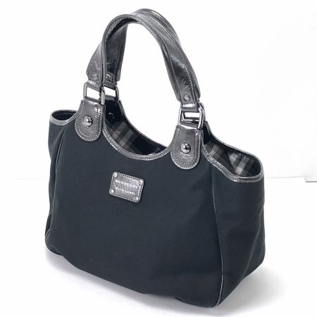  BURBERRY BLUE LABEL バーバリーブルーレーベル ハンドバッグ ブラック