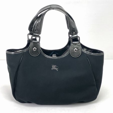  BURBERRY BLUE LABEL バーバリーブルーレーベル ハンドバッグ ブラック