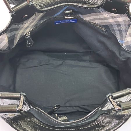  BURBERRY BLUE LABEL バーバリーブルーレーベル ハンドバッグ ブラック