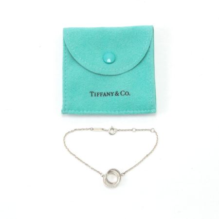  Tiffany & Co. ティファニー ブレスレット インターロッキング サークル チェーン