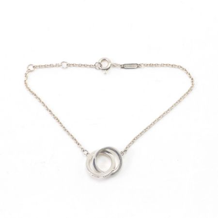  Tiffany & Co. ティファニー ブレスレット インターロッキング サークル チェーン