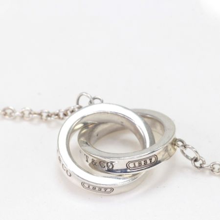  Tiffany & Co. ティファニー ブレスレット インターロッキング サークル チェーン