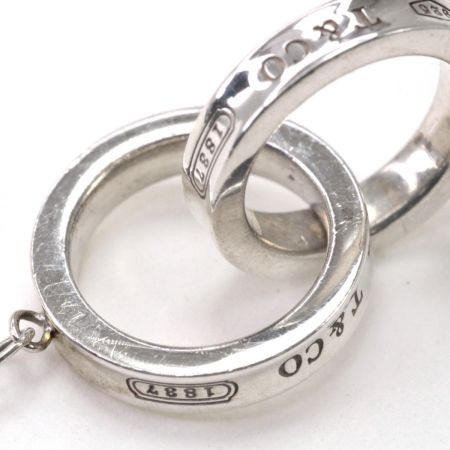  Tiffany & Co. ティファニー ブレスレット インターロッキング サークル チェーン