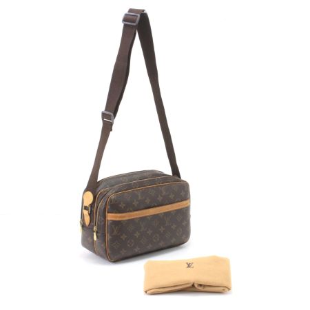  LOUIS VUITTON ルイヴィトン モノグラム リポーターPM ショルダーバッグ M45254