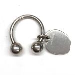 $$ Tiffany & Co. ティファニー キーホルダー 26mm×30mm Cランク