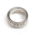 $$ Tiffany & Co. ティファニー 1837 リング 指輪 10号 スターリングシルバー 925 Bランク