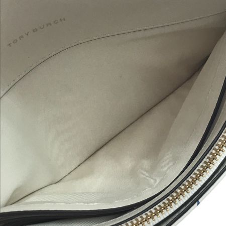  TORY BURCH トリーバーチ ショルダーウォレットチェーン ショルダーバッグ 花柄 ホワイト