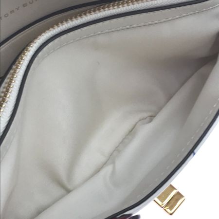  TORY BURCH トリーバーチ ショルダーウォレットチェーン ショルダーバッグ 花柄 ホワイト