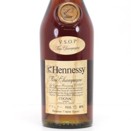  Hennessy ヘネシー フィーヌ・シャンパーニュ V.S.O.P 40度 700ml グリーンボトル 特級ラベル 未開栓