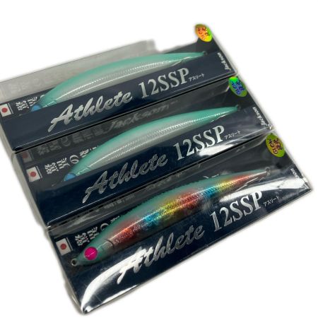 Jackson ジャクソン ルアー Jackson ジャクソン Athlete アスリート 12SSP GHF 3個セット