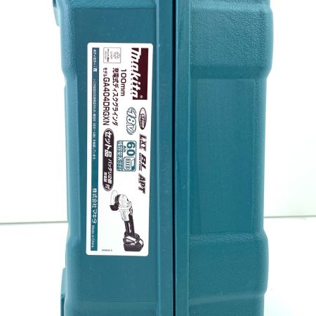  Makita マキタ  100mm 充電式ディスクグラインダ GA404DRGXN 