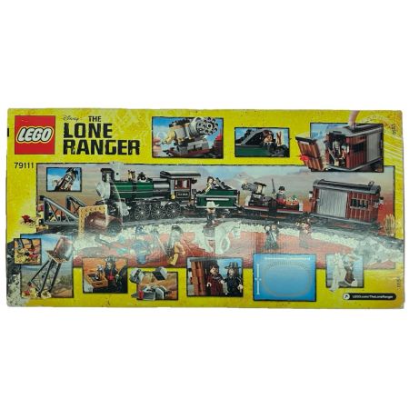  LEGO レゴ ローン・レンジャー コンスティチューション・トレイン・チェイス 79111