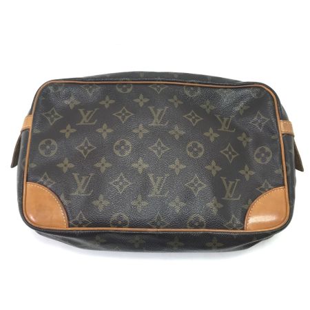  LOUIS VUITTON ルイヴィトン セカンドバッグ モノグラム コンピエーニュ ポケット使用不可 M51845 ブラウン