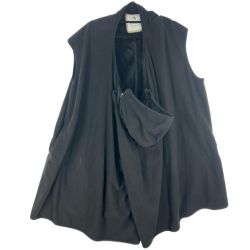 $$ Konny コニー 防寒ケープ 黒 Lサイズ Bランク