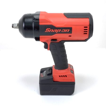  Snap-on スナップオン 1/2 コードレス インパクトレンチ CTJ9075 バッテリー×2 充電器 カバー付 CTJ9075 レッド