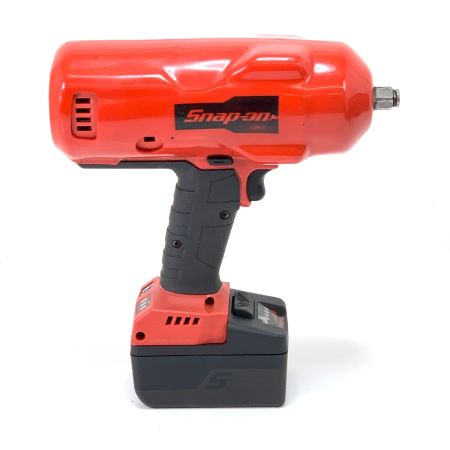 Snap-on スナップオン 1/2 コードレス インパクトレンチ CTJ9075 バッテリー×2 充電器 カバー付 CTJ9075 レッド
