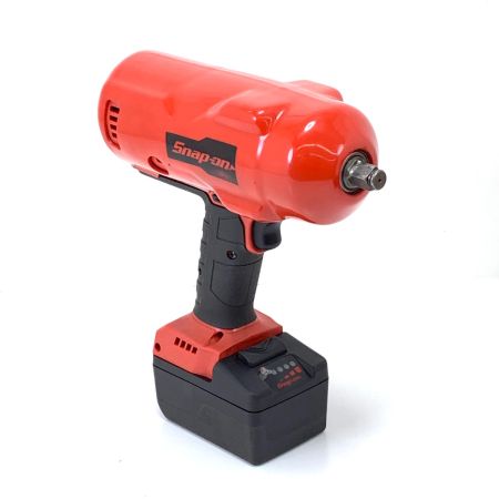  Snap-on スナップオン 1/2 コードレス インパクトレンチ CTJ9075 バッテリー×2 充電器 カバー付 CTJ9075 レッド