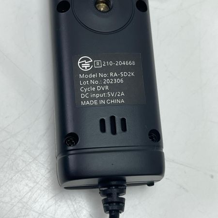  RAMASU 池商 自転車用ドライブレコーダー 2Kモデル RA-SD2K