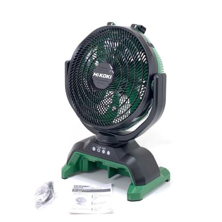  HiKOKI ハイコーキ コードレスファン 14.4V/18V (バッテリ、充電器別売)本体のみ UF18DA-NN UF18DA グリーン