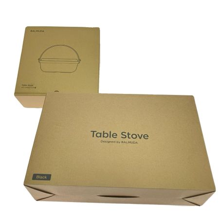  BALMUDA バルミューダ カセットコンロ  いろり鍋付 KGS01JP-BK