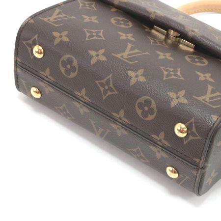  LOUIS VUITTON ルイヴィトン モノグラム クリュニーBB 2WAYハンドバッグ M46055 ブラウン