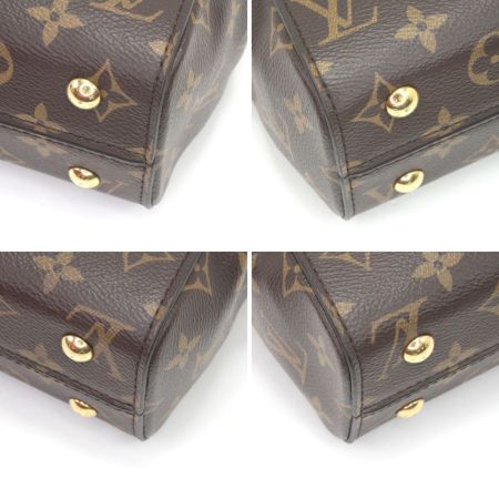  LOUIS VUITTON ルイヴィトン モノグラム クリュニーBB 2WAYハンドバッグ M46055 ブラウン