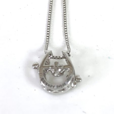  Crossfor Disny ミッキーダンシングストーン ネックレス SV925 40-45cm