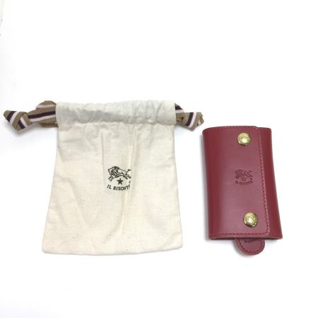  IL BISONTE イルビゾンテ キーケース レザー 6連タイプ レッド