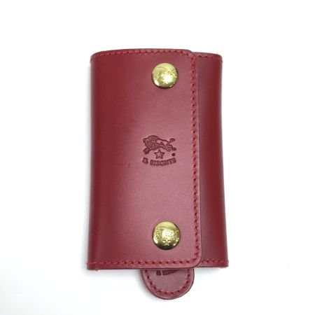  IL BISONTE イルビゾンテ キーケース レザー 6連タイプ レッド