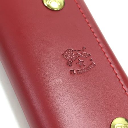 IL BISONTE イルビゾンテ キーケース レザー 6連タイプ レッド