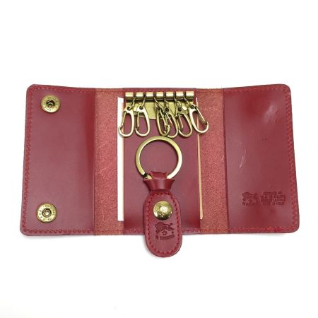  IL BISONTE イルビゾンテ キーケース レザー 6連タイプ レッド