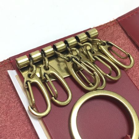  IL BISONTE イルビゾンテ キーケース レザー 6連タイプ レッド