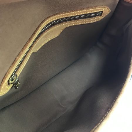  LOUIS VUITTON ルイヴィトン ショルダーバッグ モノグラム ソローニュ ショルダー根元切れそうです M42250