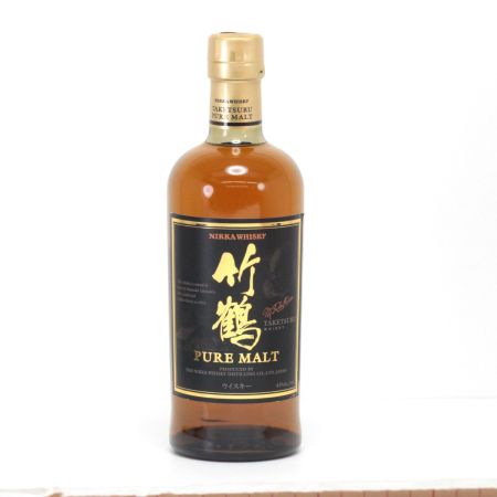 【北海道内限定発送】 TAKETSURU 竹鶴/ニッカウイスキー 竹鶴 ピュアモルトウイスキー 700ml 43度 旧黒ラベル 箱付 未開栓