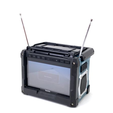  Makita マキタ  充電式 ラジオ付テレビ TV100 14.4／18V ブルー 動作確認済