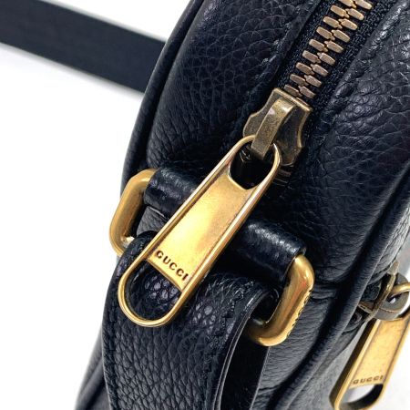  GUCCI グッチ ショルダーバッグ GUCCI ロゴプリント 574803 ブラック