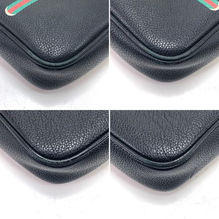  GUCCI グッチ ショルダーバッグ GUCCI ロゴプリント 574803 ブラック