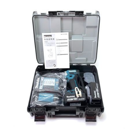  Makita マキタ  充電式インパクトドライバ TD173DRGX ブルー 18V 6.0Ah  ブルー