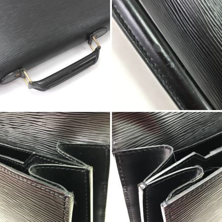 LOUIS VUITTON ルイヴィトン ビジネスバッグ エピ コンセイエ M54422 ブラック