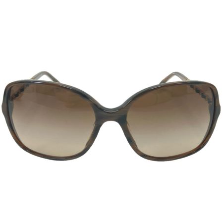  CHANEL シャネル サングラス スクエアシェイプ ケース付 5210-Q-A ブラウン