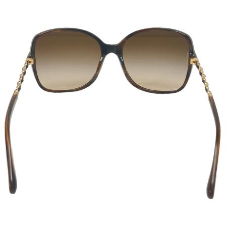  CHANEL シャネル サングラス スクエアシェイプ ケース付 5210-Q-A ブラウン