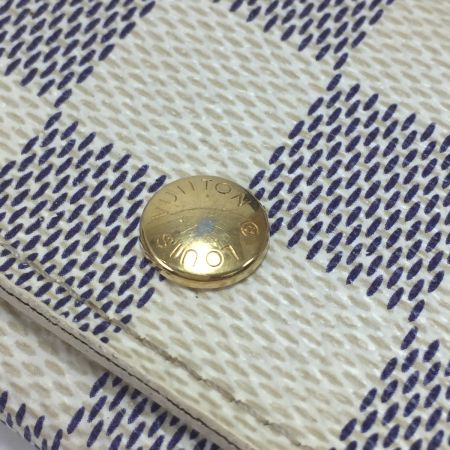  LOUIS VUITTON ルイヴィトン キーケース ダミエ・アズール ミュルティクレ4 N60020