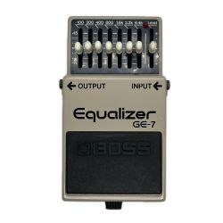 BOSS ボス Equalizer ランプ点灯不良 GE-7 Bランク