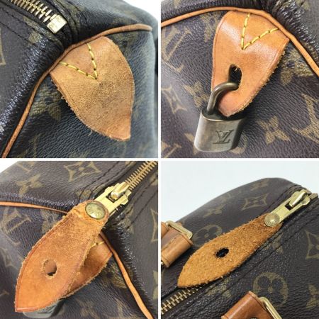  LOUIS VUITTON ルイヴィトン ボストンバッグ モノグラム スピーディ 30 鍵欠品 M41108